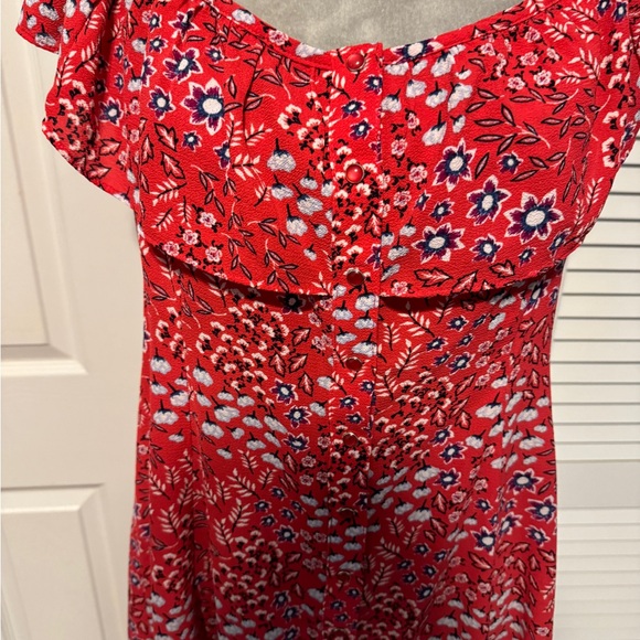 BeBop Floral Off Shoulder Snap Closure Dress XXL - Picture 4 of 6